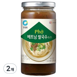 청정원 베트남 쌀국수 소스, 2개, 370g