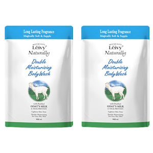 Leivy 산양유 바디워시 리필, 900ml, 2개