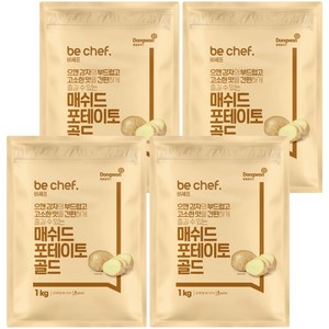 비셰프 동원홈푸드 매쉬드 포테이토 골드, 4개, 1kg