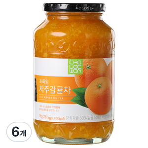 초록원 제주감귤차, 1kg, 1개입, 6개