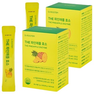 닥터루템 THE 파인애플 효소 30p, 90g, 2개