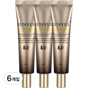 은율 달팽이 인텐시브 페이셜 케어 아이크림, 40ml, 6개