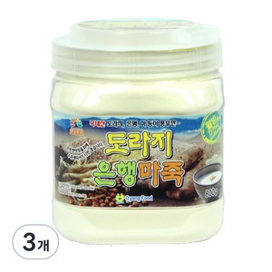 오양식품 도라지 은행 마죽, 800g, 3개