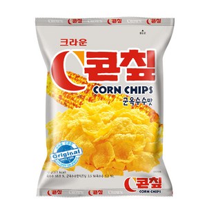 콘칲 크라운 C콘칲 군옥수수맛, 70g, 1개