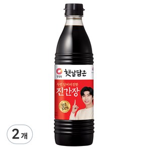 햇살담은 두번 달여 더 진한 진간장, 840ml, 2개