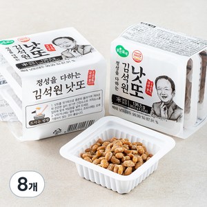 맑은물에 김석원 낫또 국산콩 3개입, 136.5g, 8개