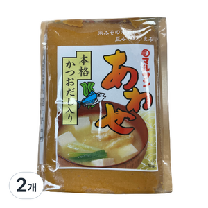 아와세 미소 일본된장, 1kg, 2개