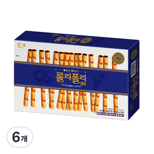 롤리폴리 초코, 196g, 6개