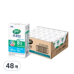 셀렉스 프로틴 로우슈거, 125ml, 48개