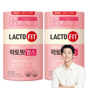 락토핏 맘스 유산균, 120g, 2개