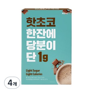 알티스트 한잔에 당분이 단 1g 핫초코분말, 15g, 10개입, 4개