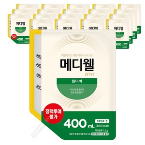 메디웰 RTH 화이바, 400ml, 20개