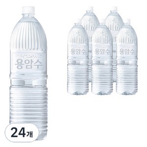 오리온제주용암수 닥터유 무라벨, 2L, 24개