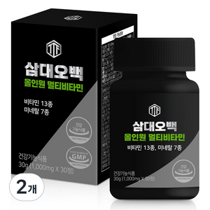 삼대오백 올인원 멀티비타민 30g, 30정, 2개