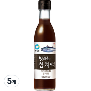 맛선생 참치액, 560g, 5개