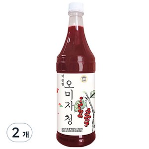 조은약초 더 진한 오미자청, 900ml, 1개입, 2개