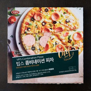 빕스 콤비네이션 피자 (냉동), 440g, 1개