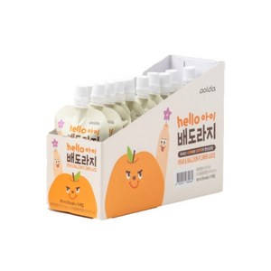 아올다 헬로아이 배도라지, 80ml, 10개, 혼합맛(배/도라지)