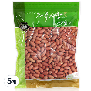 가온애 볶음땅콩 견과류, 1kg, 5개