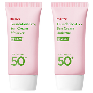 마녀공장 파데프리 선크림 모이스처 SPF50+ PA++++, 50ml, 2개