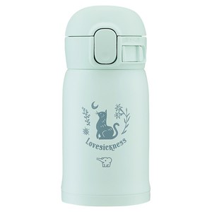 조지루시 원터치 미니 텀블러, 워터 그린(GM), 240ml, 1개