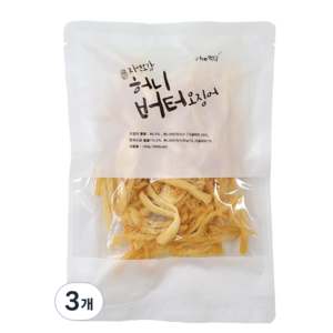 더먹다 허니버터오징어, 120g, 3개