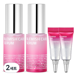 아이소이 블레미쉬 케어 업 잡티로즈세럼 15ml 2p + 아이 컨센트레이트 3ml 2p, 2세트