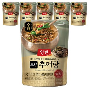 양반 수라 보양 추어탕, 460g, 6개