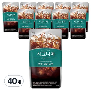 시그니처 로얄 헤이즐넛 커피음료, 230ml, 40개