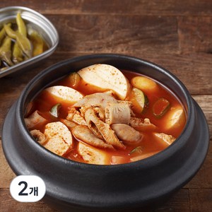 프레시지 북창동 곱창 순두부찌개 2인분, 833g, 2개