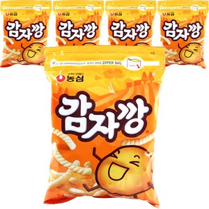 농심 감자깡, 250g, 5개