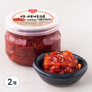 세모수 가리비젓, 400g, 2개