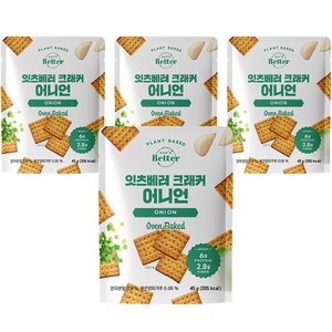 잇츠베러 크래커 어니언맛, 45g, 4개