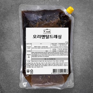 hcook 오리엔탈드레싱 소스, 2kg, 1개