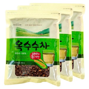 성진 옥수수차, 500g, 1개입, 3개