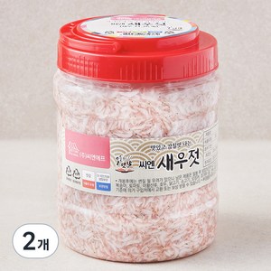 오늘의젓갈 씨엔 새우젓, 2kg, 2개