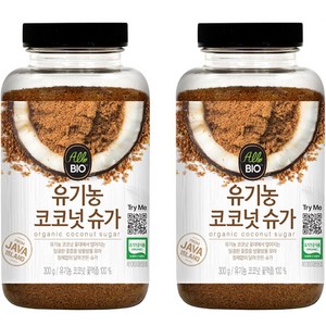 올바이오 유기농 코코넛 슈가, 300g, 2개