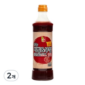 첫맛 비빔 무침 양념, 1.1kg, 2개