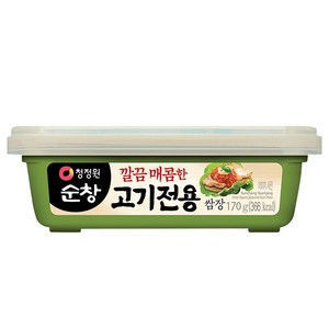 청정원순창 깔끔 매콤한 고기전용 쌈장, 170g, 5개