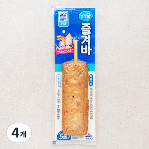 대림선 해물즐겨바, 70g, 4개