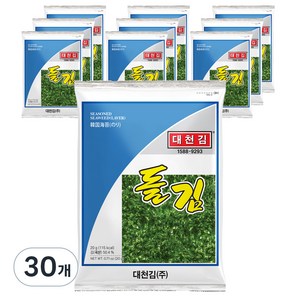 대천김 전장 돌김, 20g, 30개