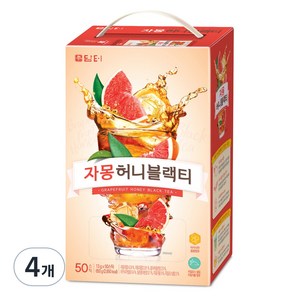 담터 자몽 허니 블랙티, 13g, 50개입, 4개