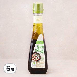 풀무원 발사믹올리브유드레싱, 525g, 6개