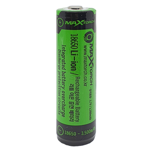 맥스토치 리튬이온 충전배터리 MTBT 18650-3500mAH, 1개입, 1개