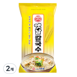 오뚜기옛날 칼국수, 1.5kg, 2개