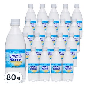 라인바싸 레몬 탄산수, 500ml, 80개