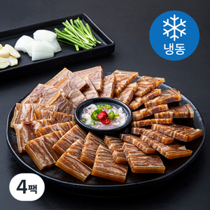 맛의고수 프리미엄 슬라이스 편육 (냉동), 500g, 4팩