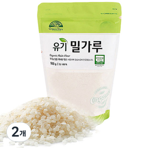 오가닉스토리 밀가루, 500g, 2개