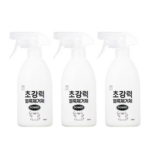 생활공식 초강력 파워 얼룩제거제, 500ml, 3개