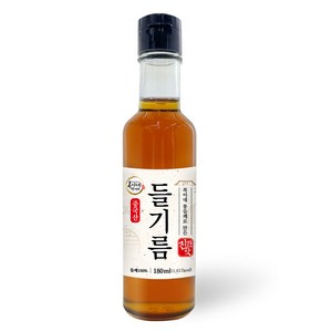 복이네먹거리 통들깨로 만든 진한맛 들기름, 180ml, 1개